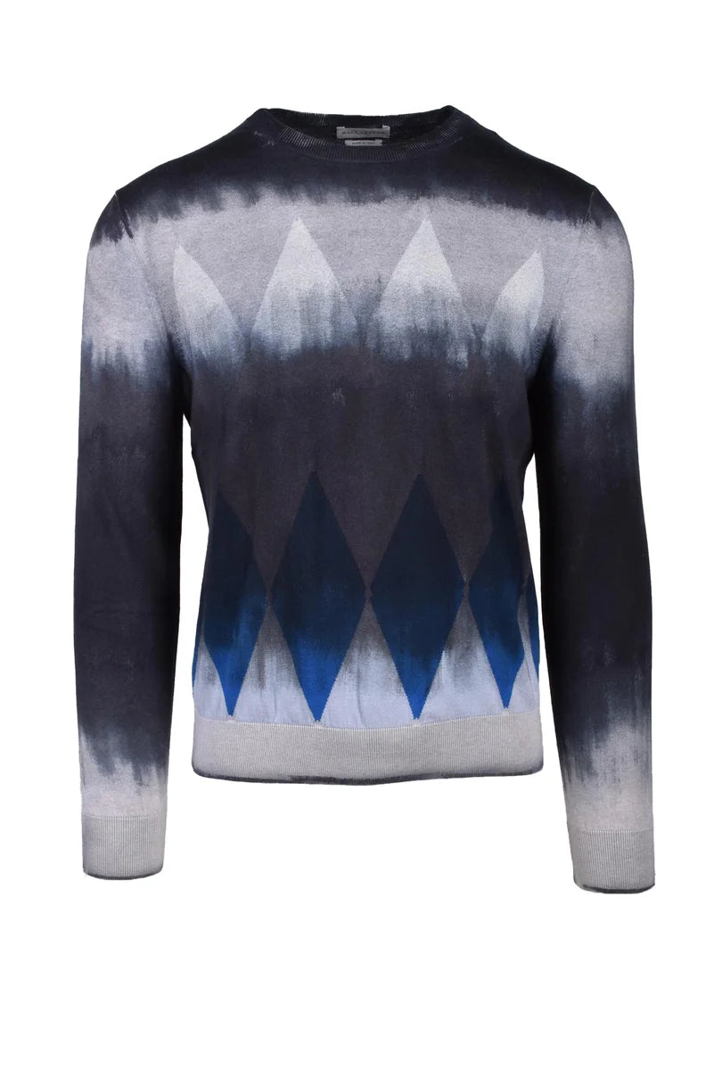 Gradient Tie-Dye Knit Sweater