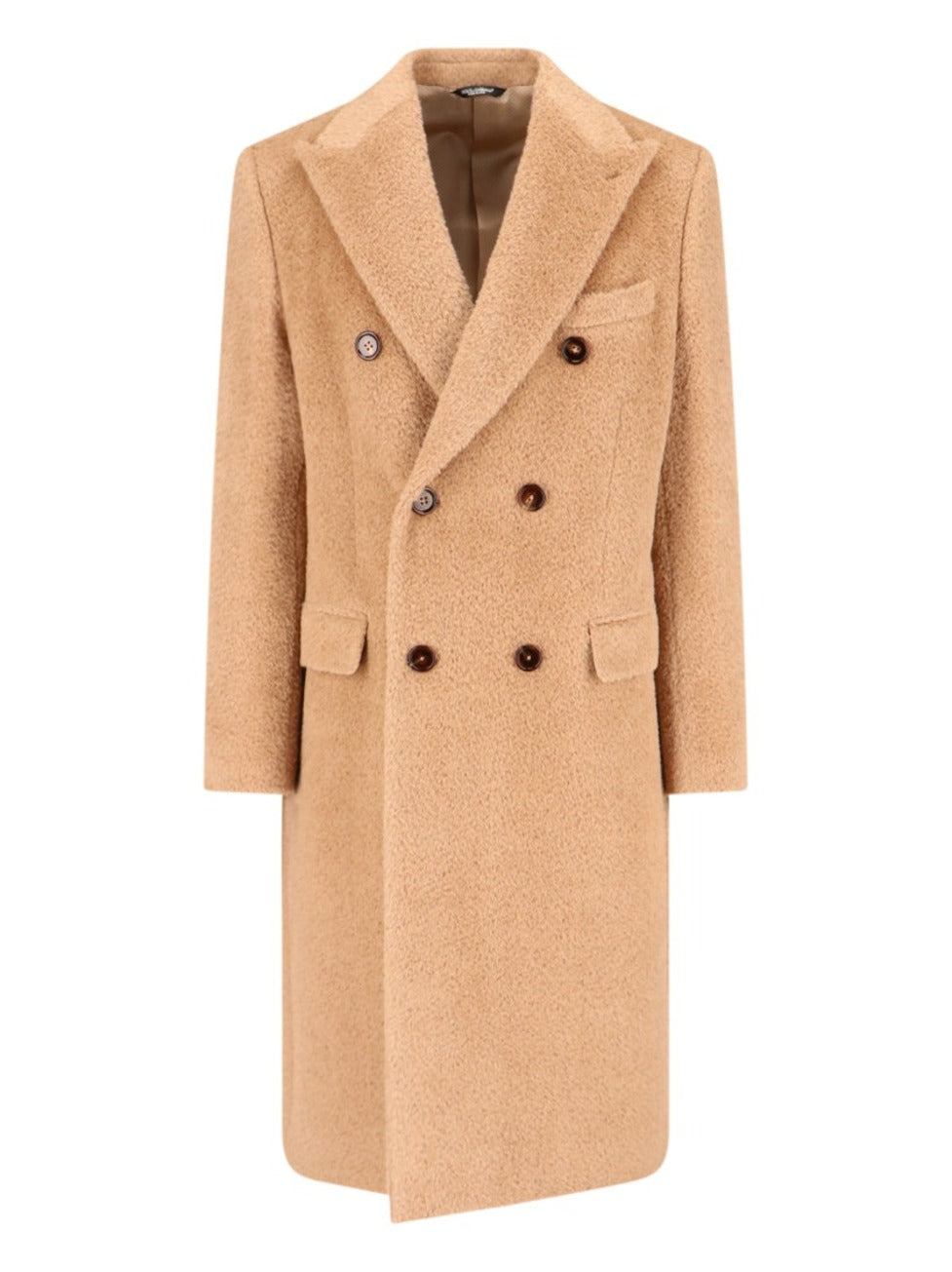 Double-Breasted Coat – Beige