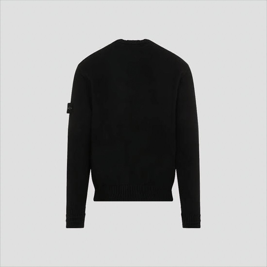 Classic Crew Neck Black Sweater