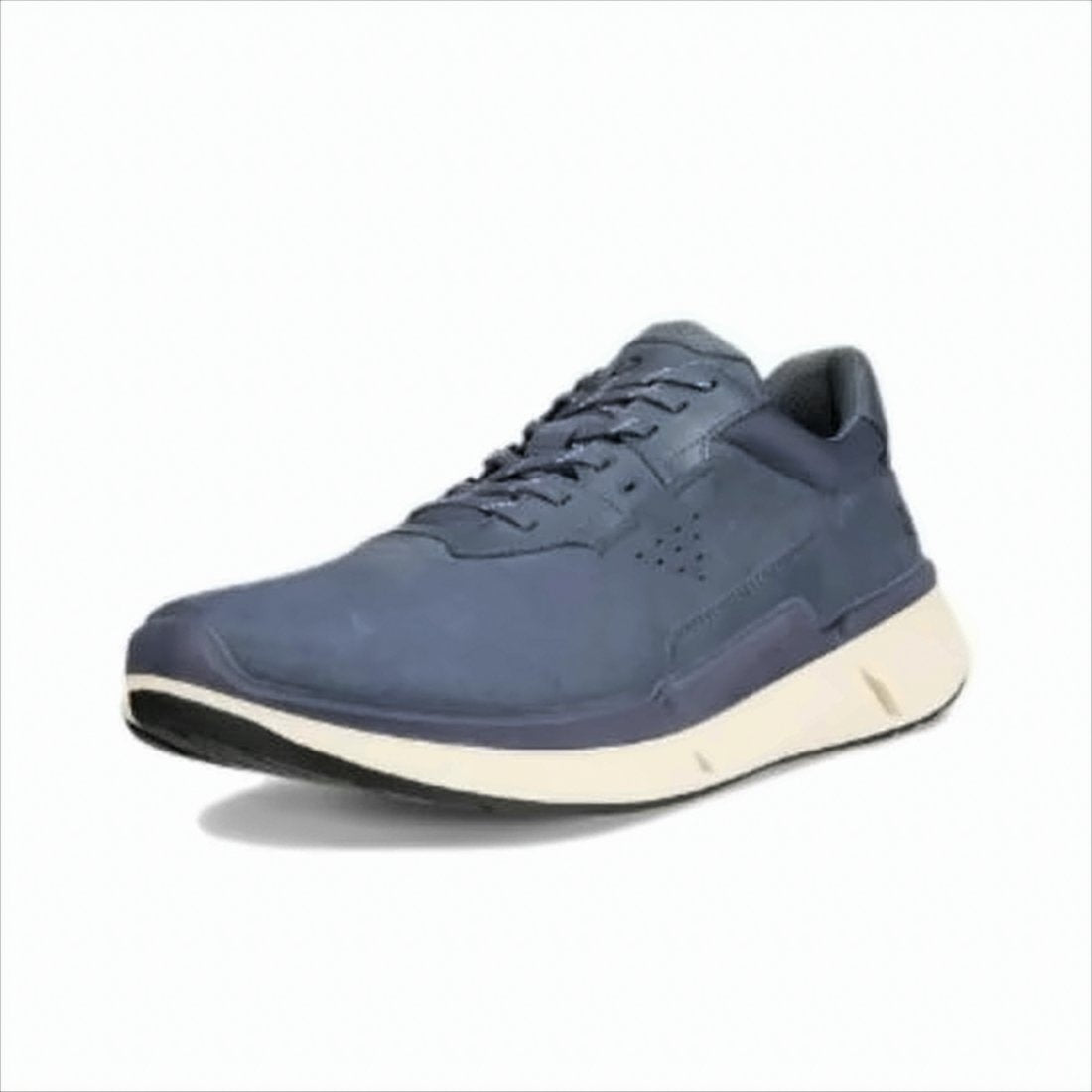 Sleek Leather Sneakers with Contrasting Midsole