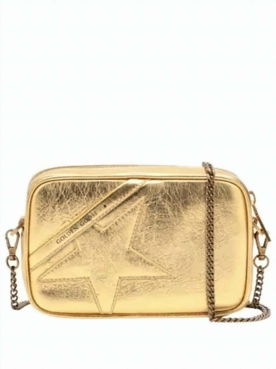 Textured Leather Shoulder Bag