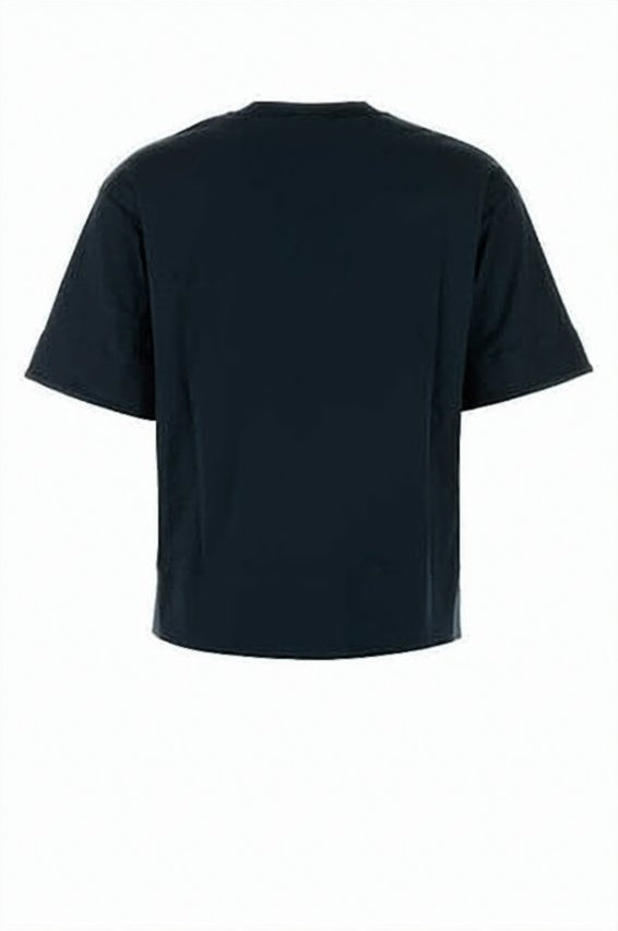 Cropped Black Short-Sleeved Top