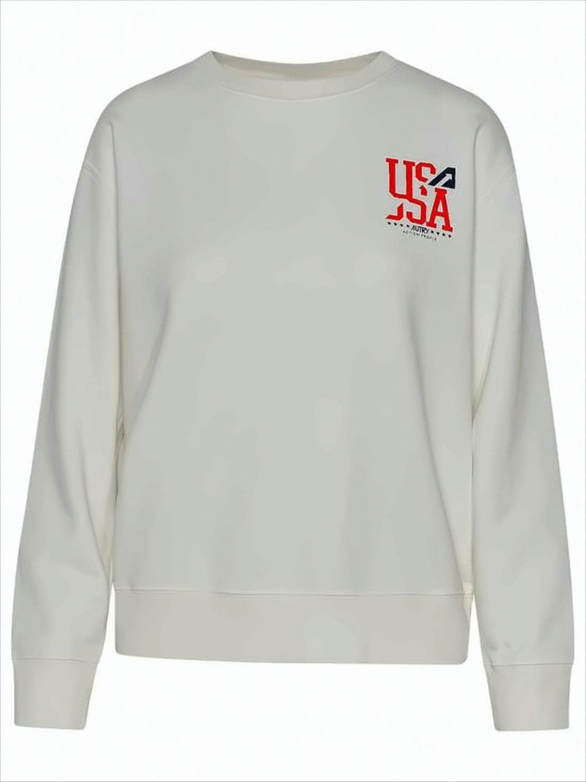 Classic Long-Sleeve T-Shirt with Logo Accents