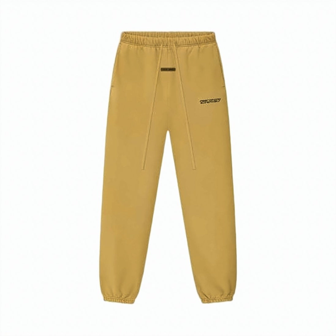 Brown Relaxed Fit Jogger Pants
