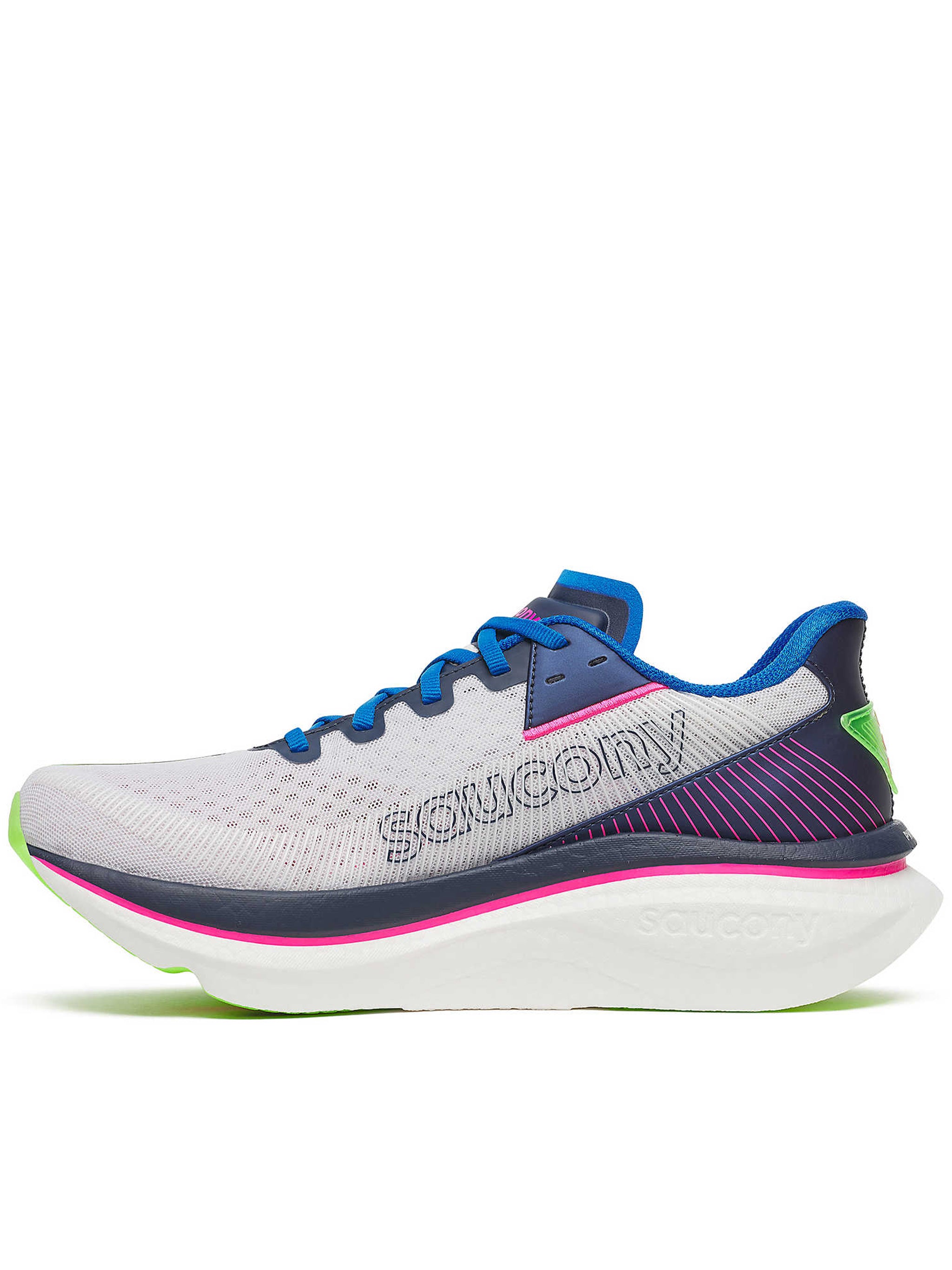 Breathable Mesh Running Shoe with Vibrant Accents