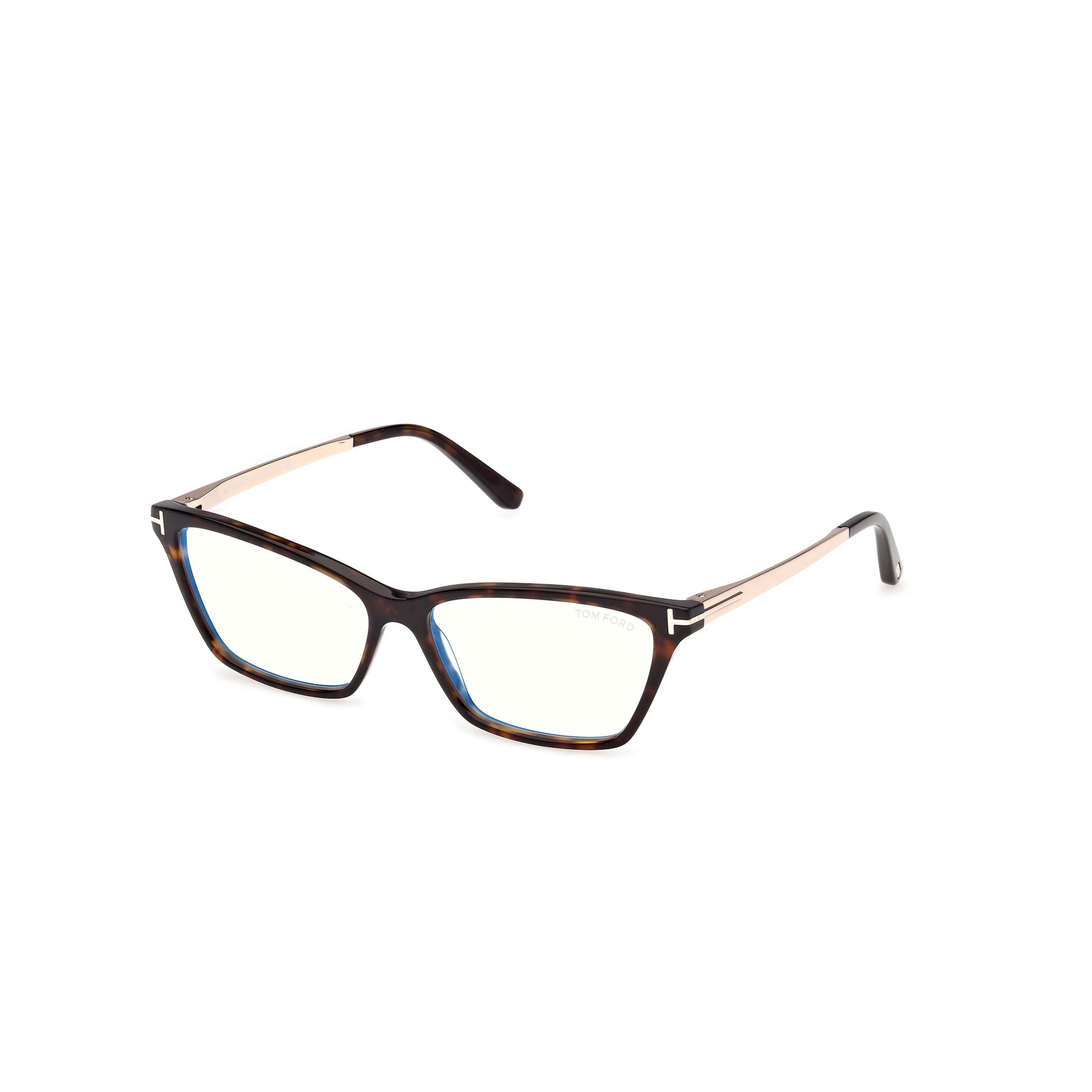 Ft6135-B Rectangular Tortoiseshell Acetate Eyeglasses
