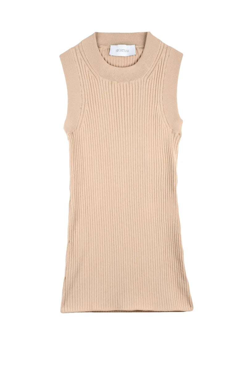 Tione Cotton Top - Camel