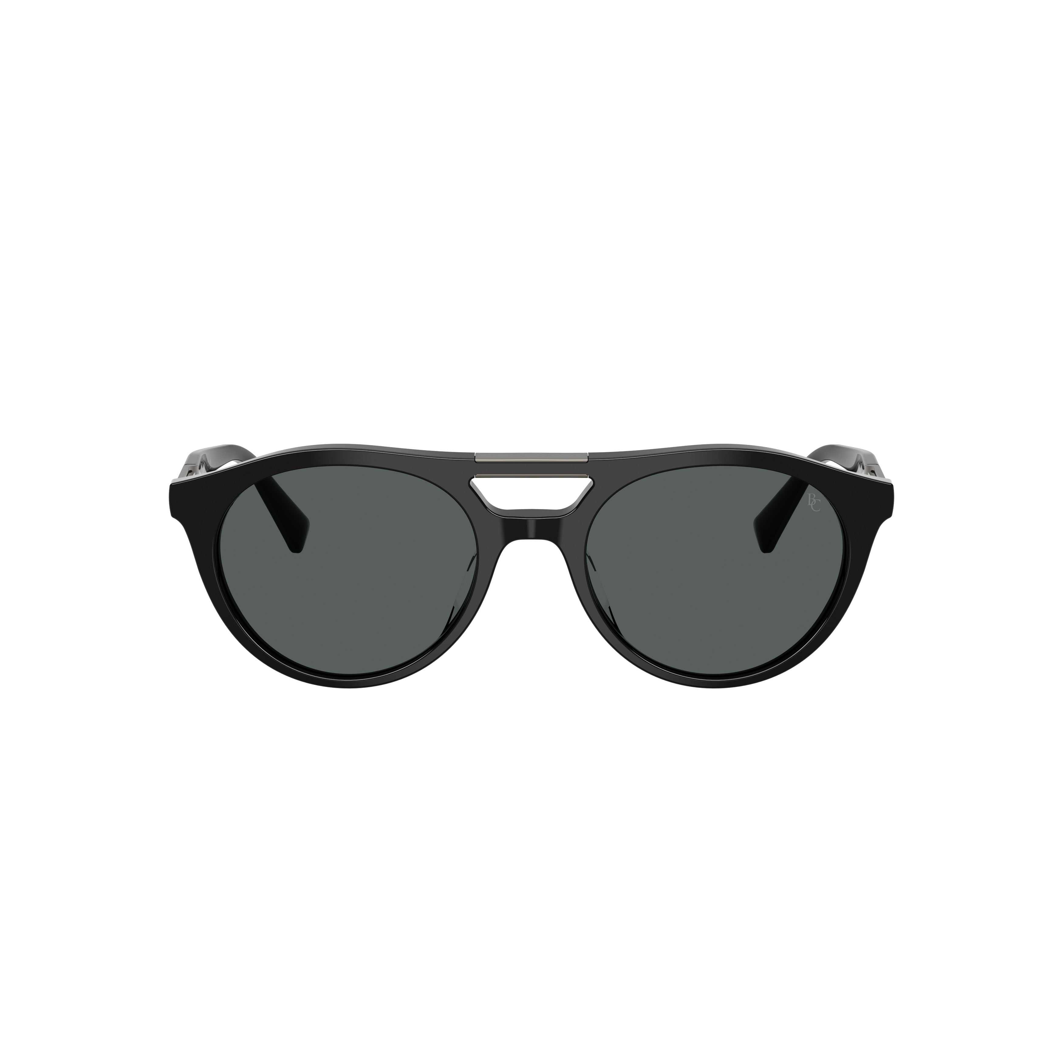 0bc4020s Rounded Frame Sunglasses with Double-Bridged Design
