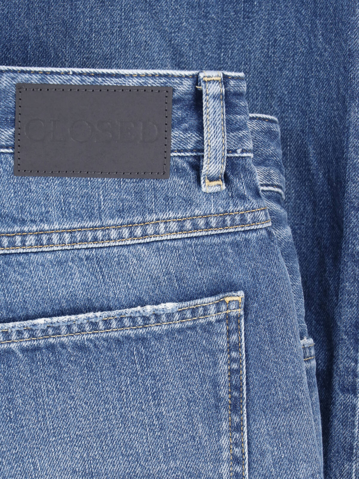 Blue Springdale Straight-Leg Denim Jeans