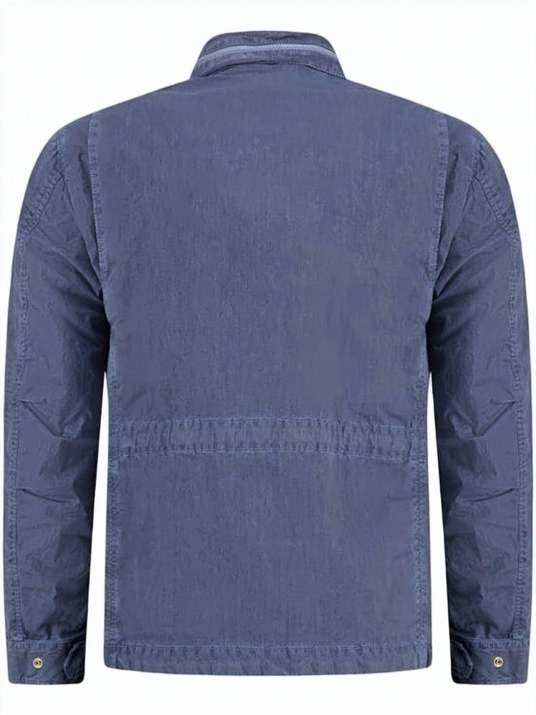 Structured High-Collar Jacket with Flap Pockets