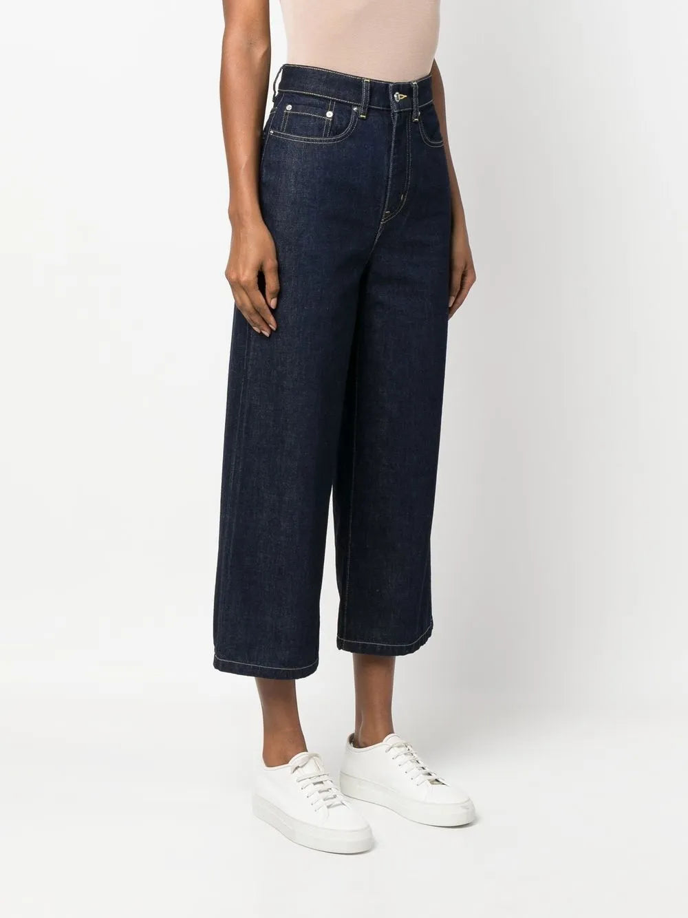 Tailored Fit Trousers With Straight Leg Cut