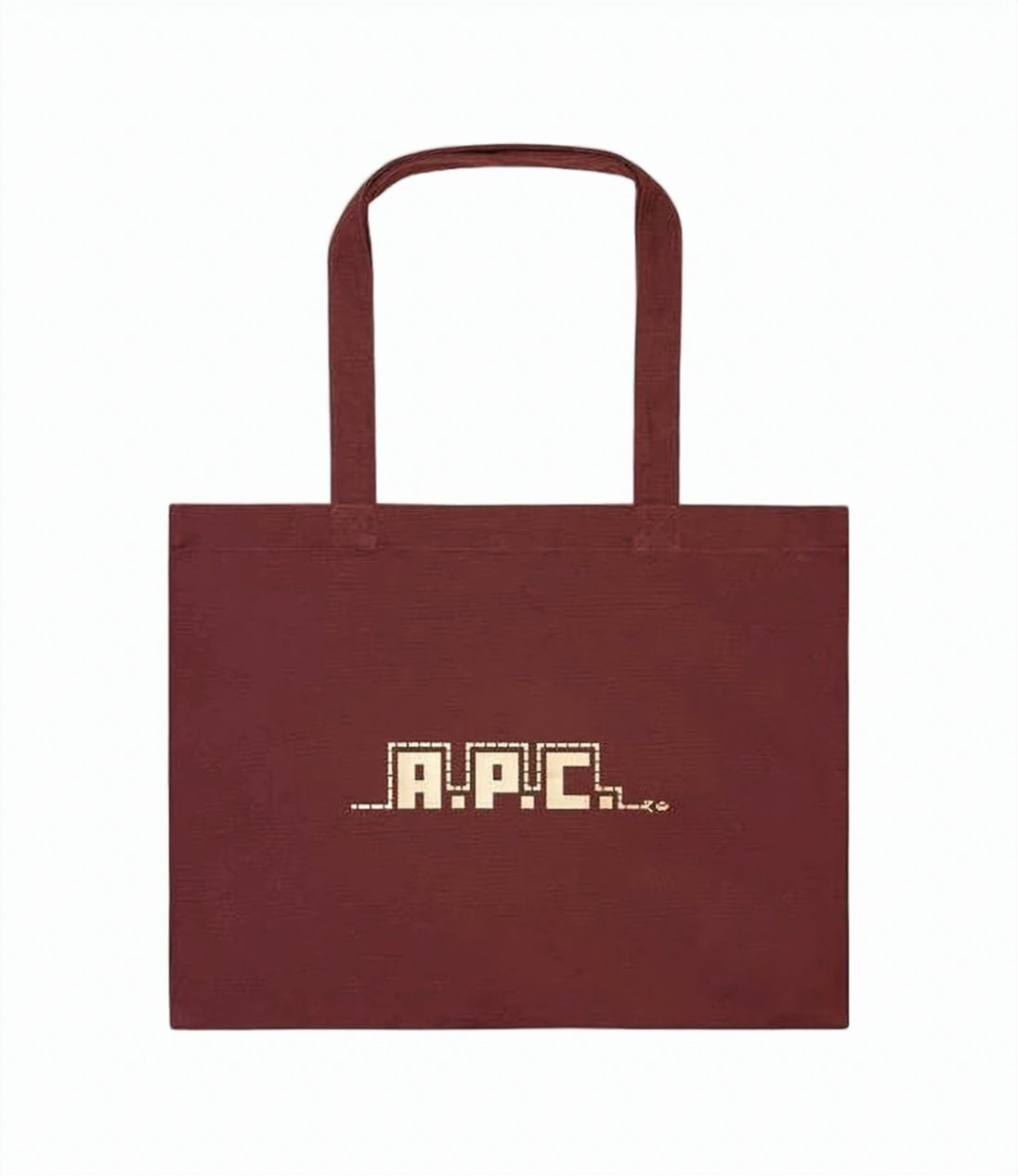 Rectangular Cotton Shoulder Bag