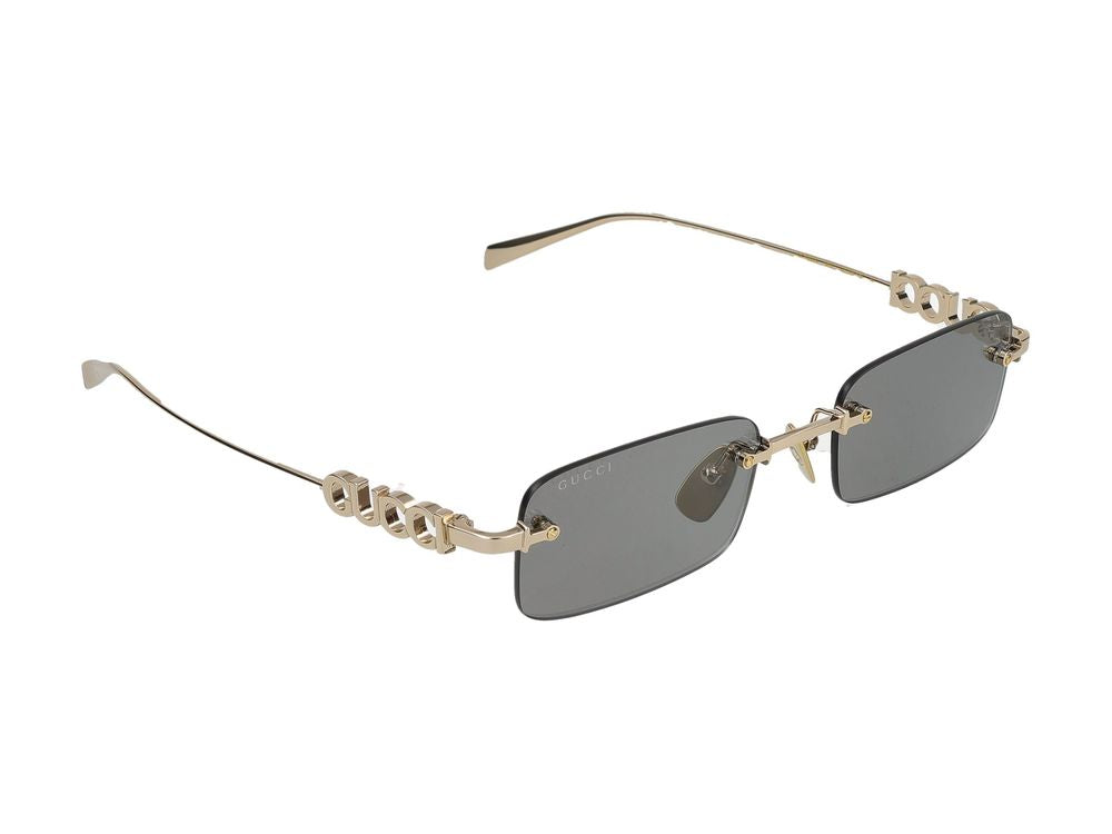 Sunglasses Gucci GG1808S 003 gold gold grey 52/20/145