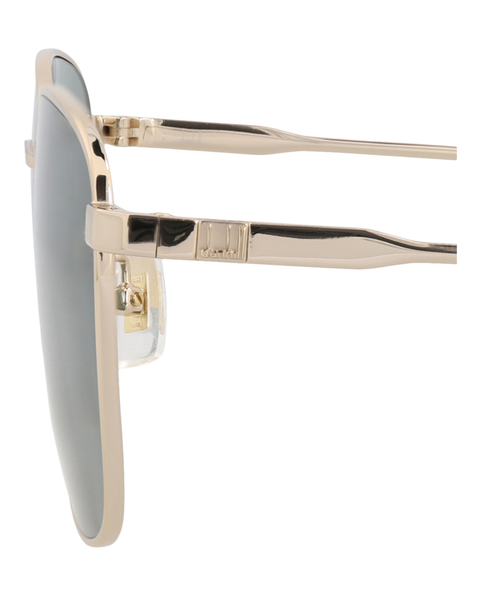 Square-Frame Metal Sunglasses