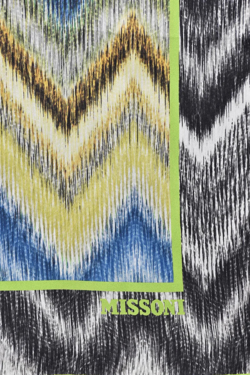 Silk Foulard - Green