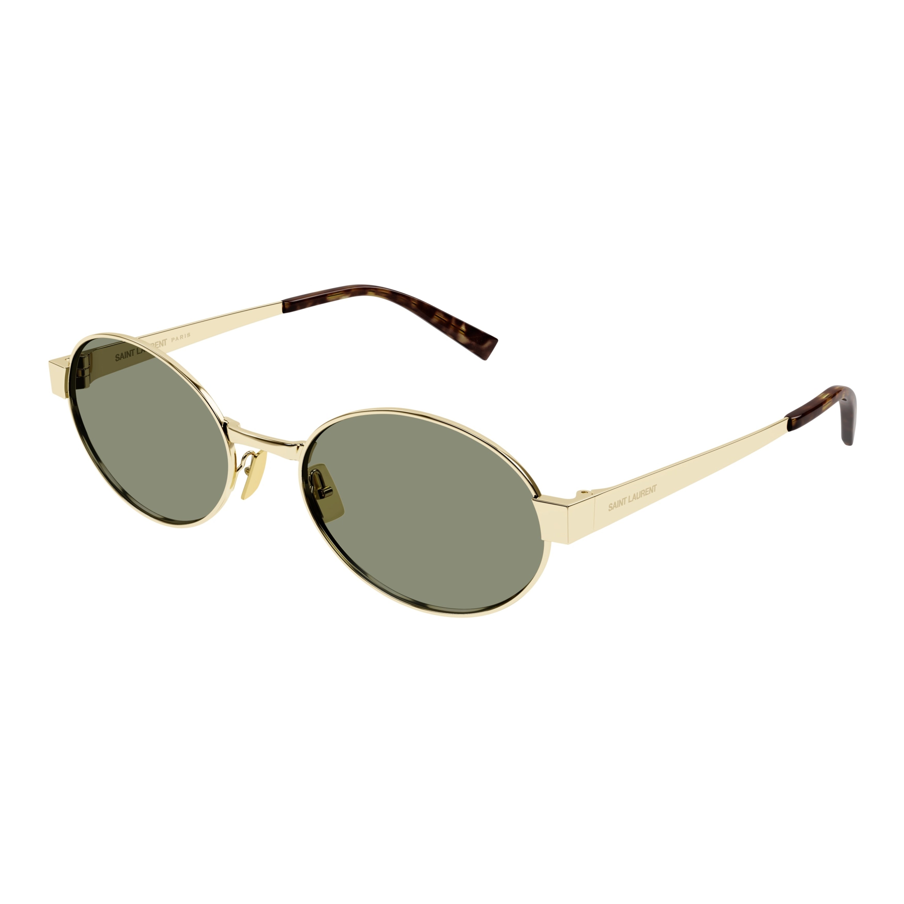 Sl 692 Oval Gold Sunglasses
