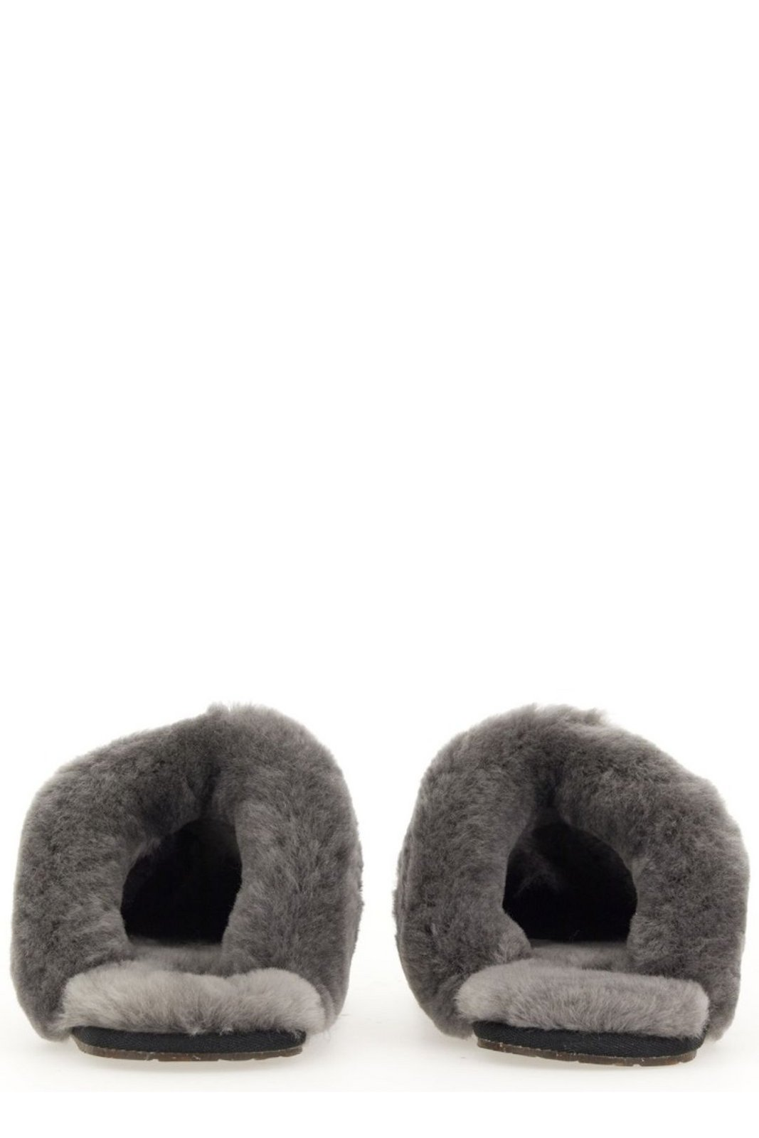 Plush Mule Slippers with Soft Fur Lining