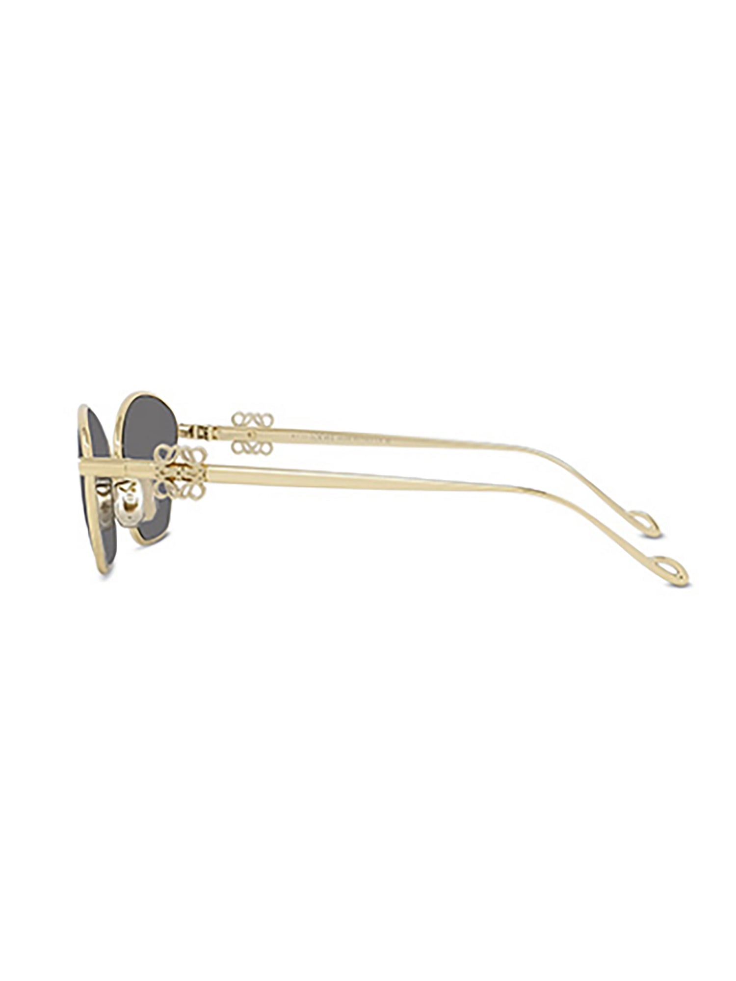 Geometric-Shaped Sunglasses with Metallic Finish