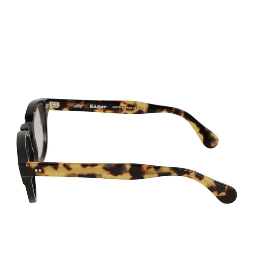 Boston/N Square Frame Sunglasses with Glossy Black Front