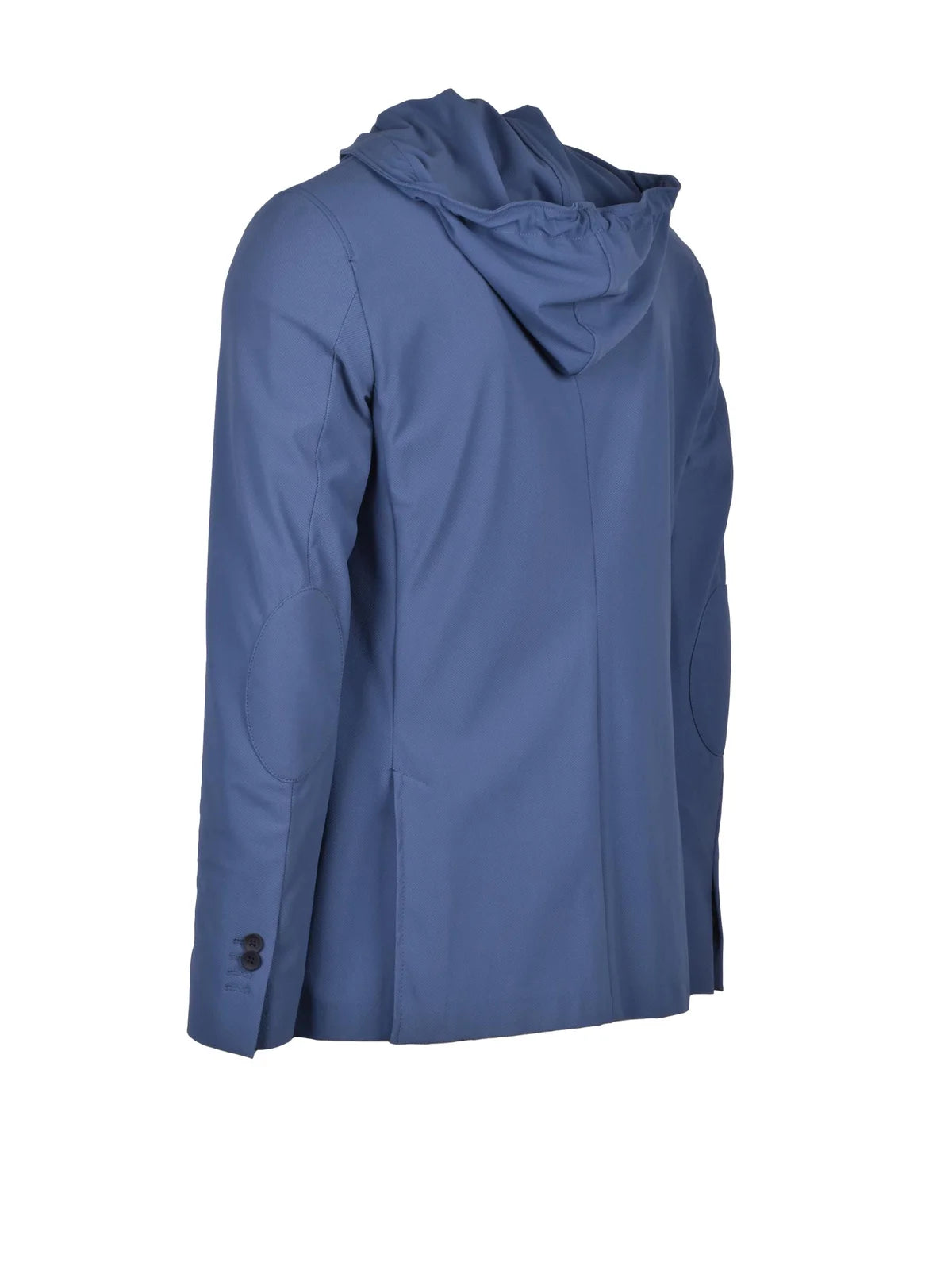 Blue Polyamide Elastane Stretch Jacket
