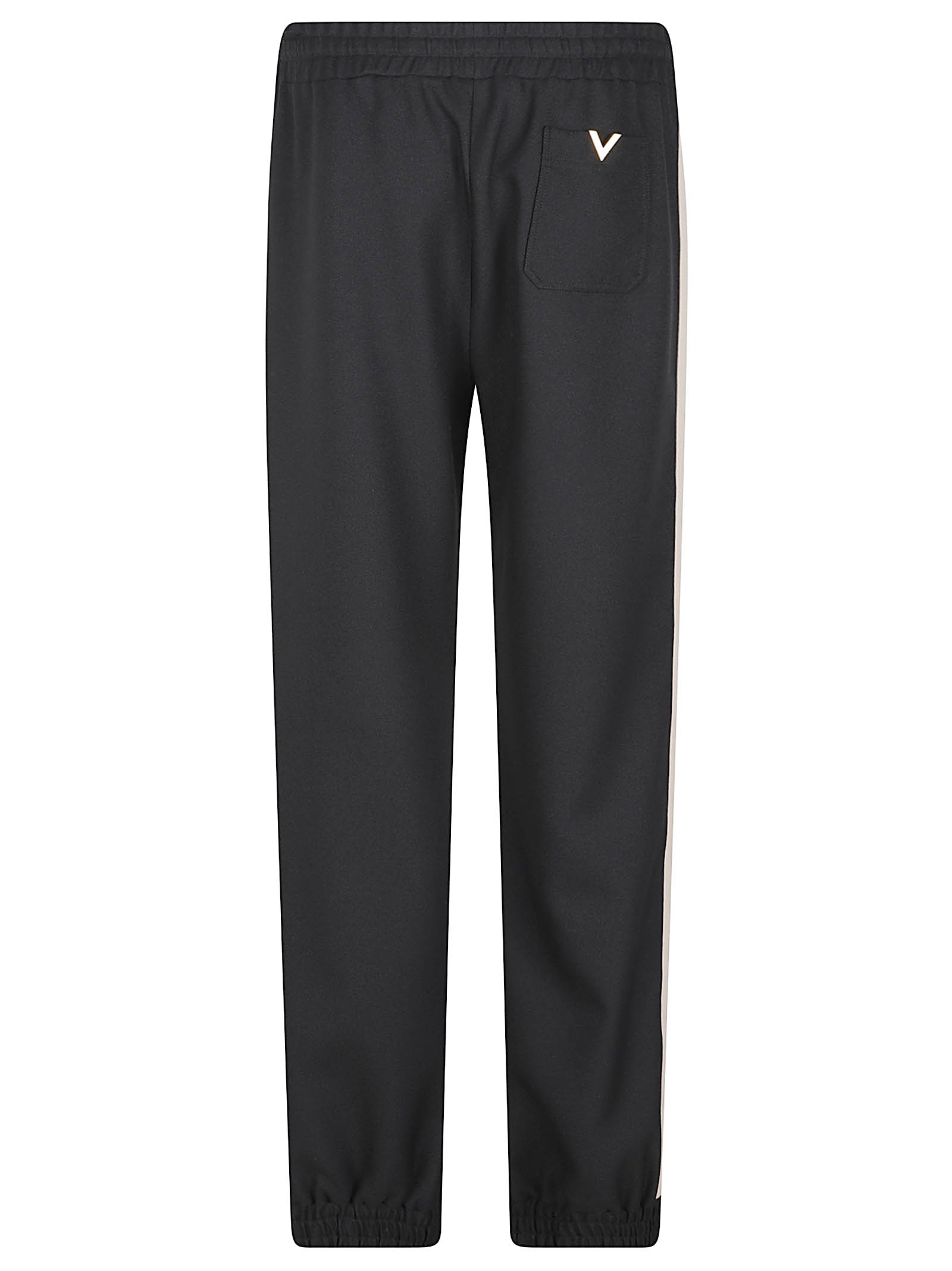 Relaxed Fit Trousers with Elastic Waistband