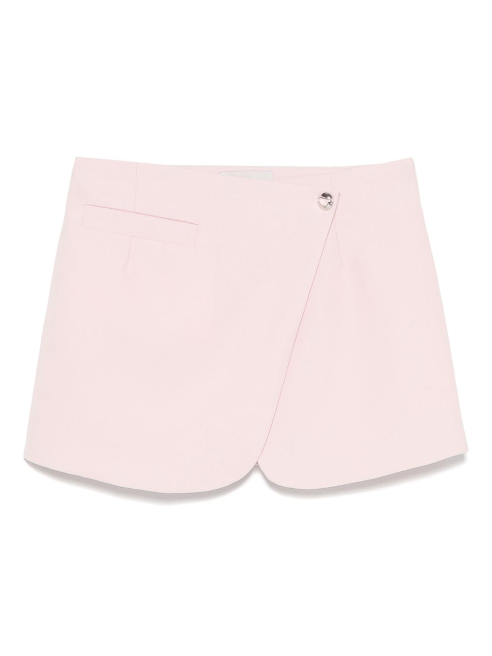 Mini Skirt with Overlapping Panels