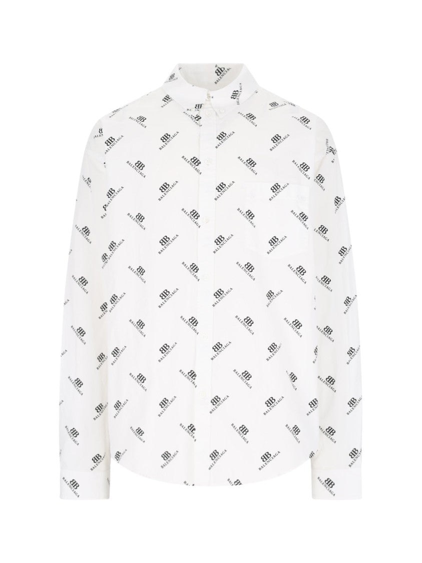 Classic Logo Shirt – White