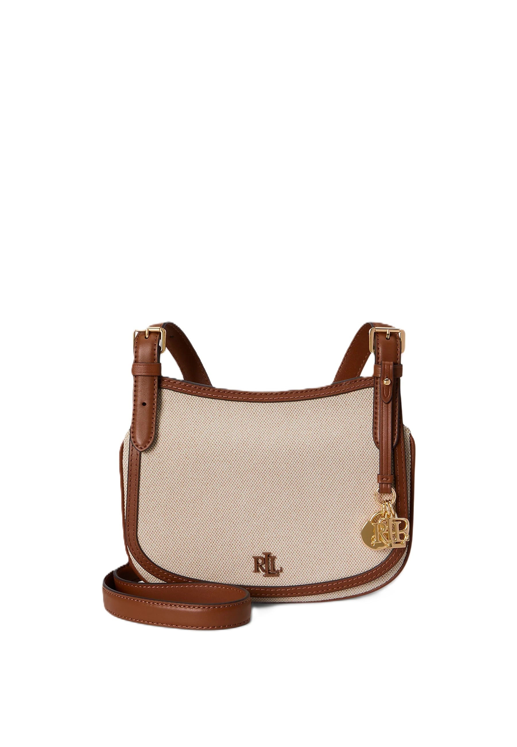 Structured Rectangular Shoulder Bag with Textured Fabric