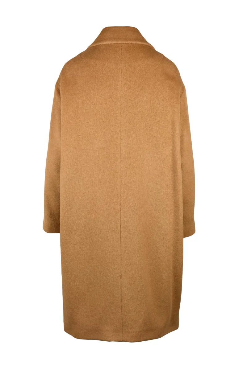 Double-Breasted Coat - Beige