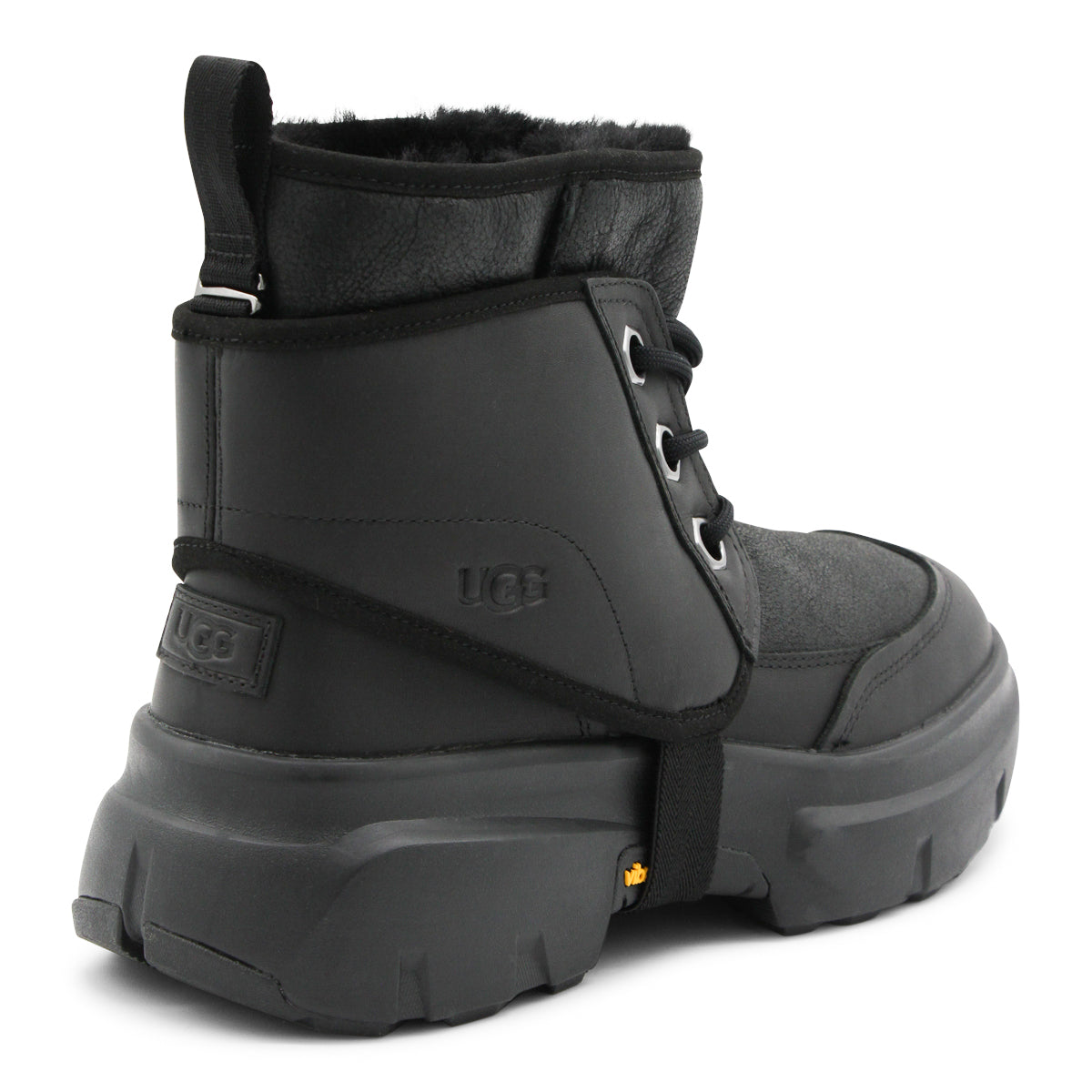 Round Toe Lace-Up Boots