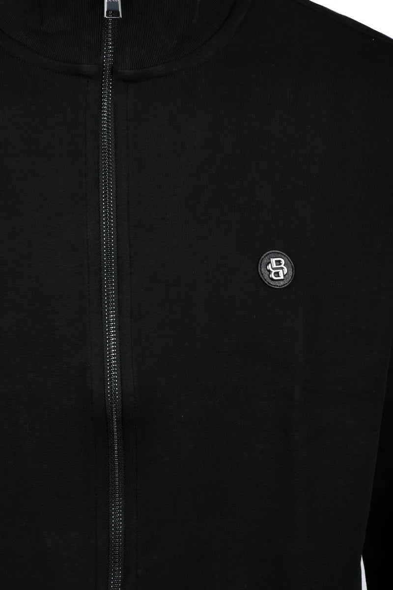 Men's Zip Sweatshirt - Black