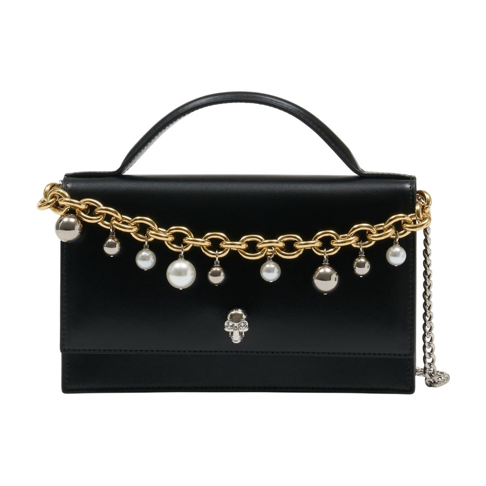 Medium Skull Crossbody Leather Bag