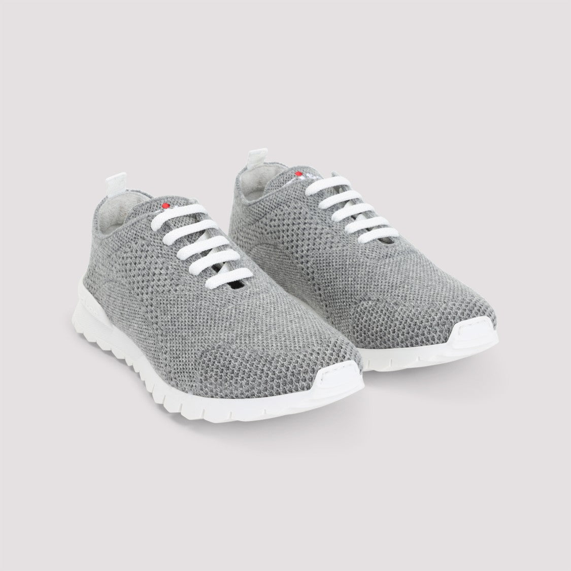 Cashmere Knit Sneakers With Design