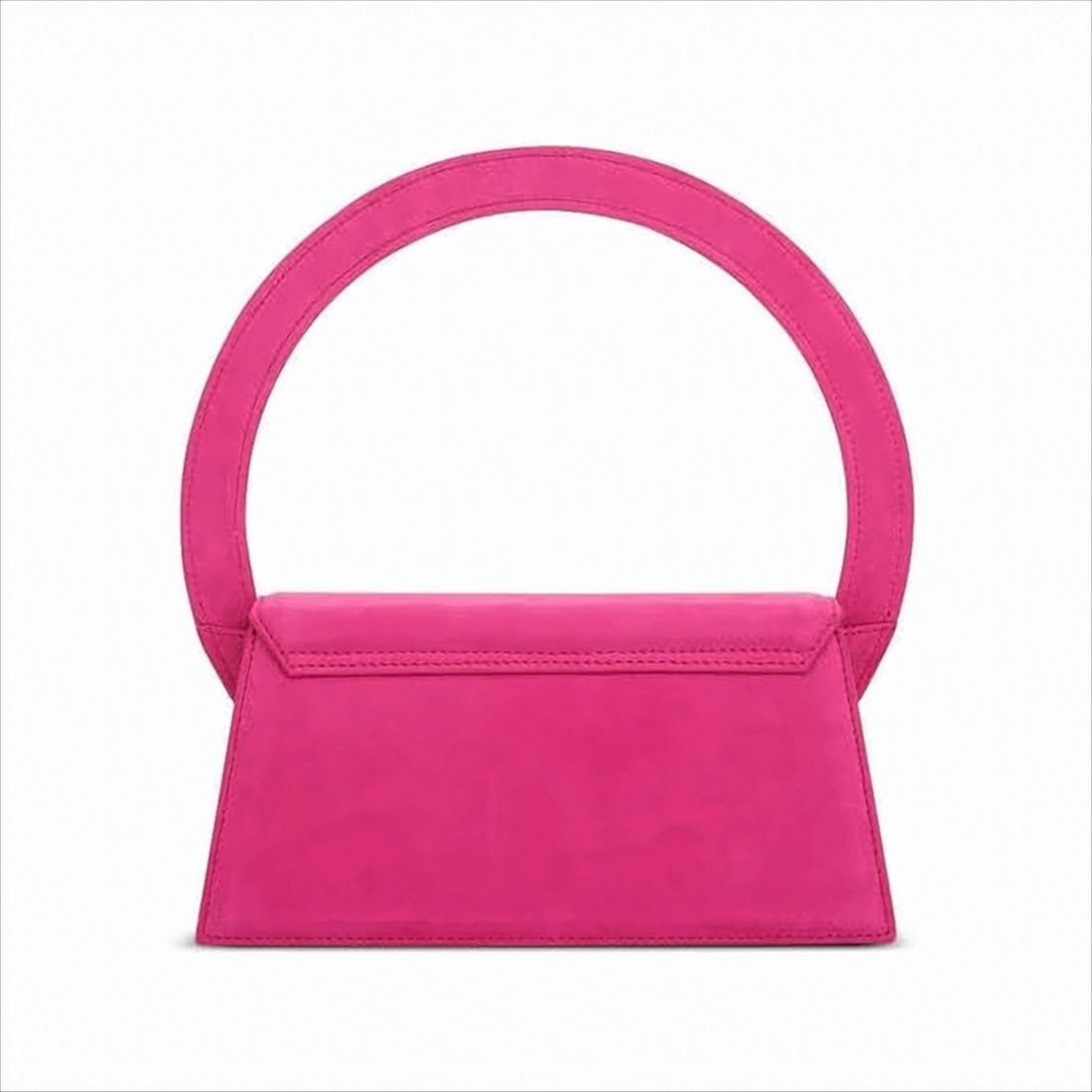 Structured Tote Bag with Circular Handle