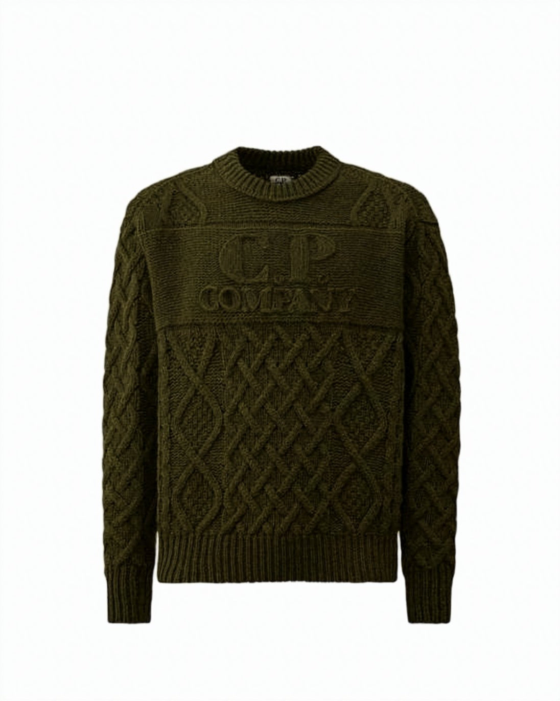 Cable Knit Wool Sweater