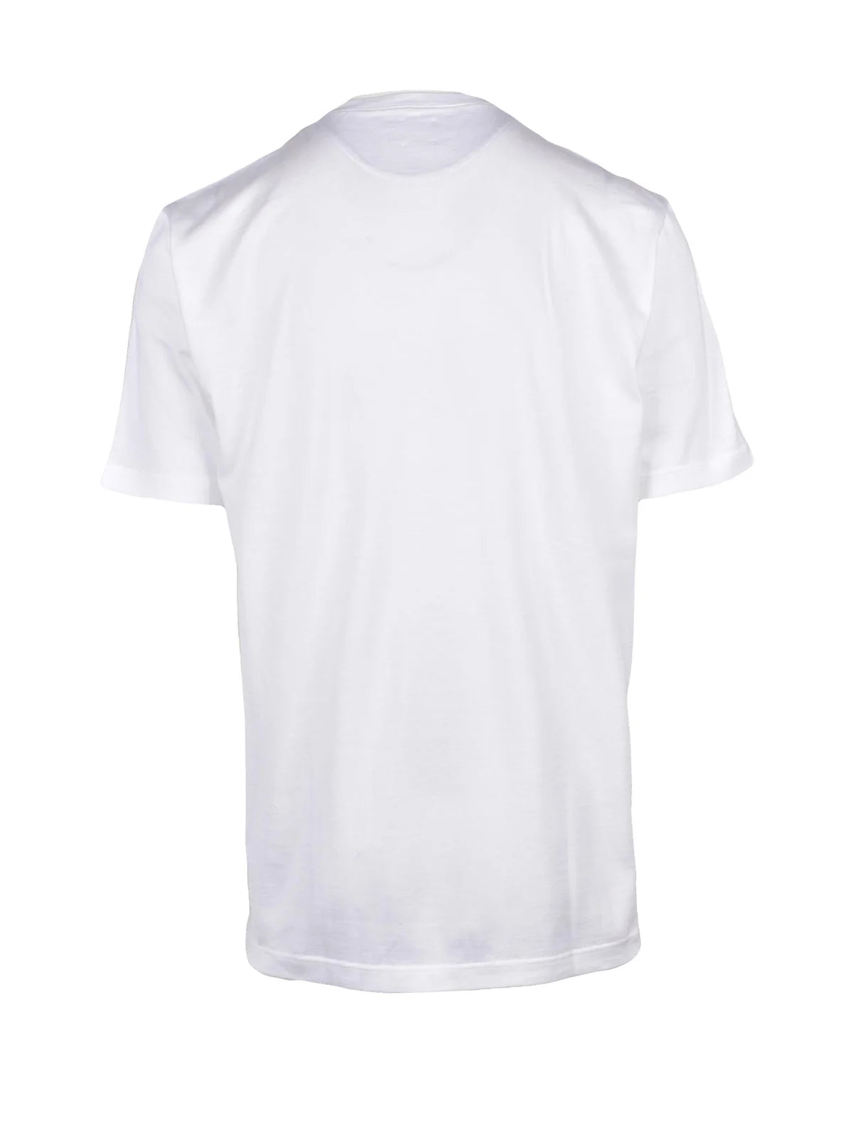 White Men Cotton T-shirt