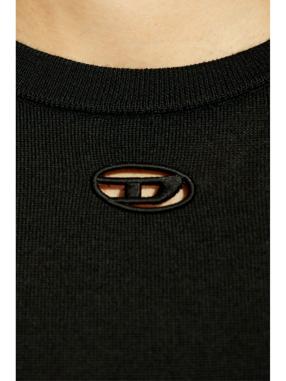 Long-Sleeve Black Top