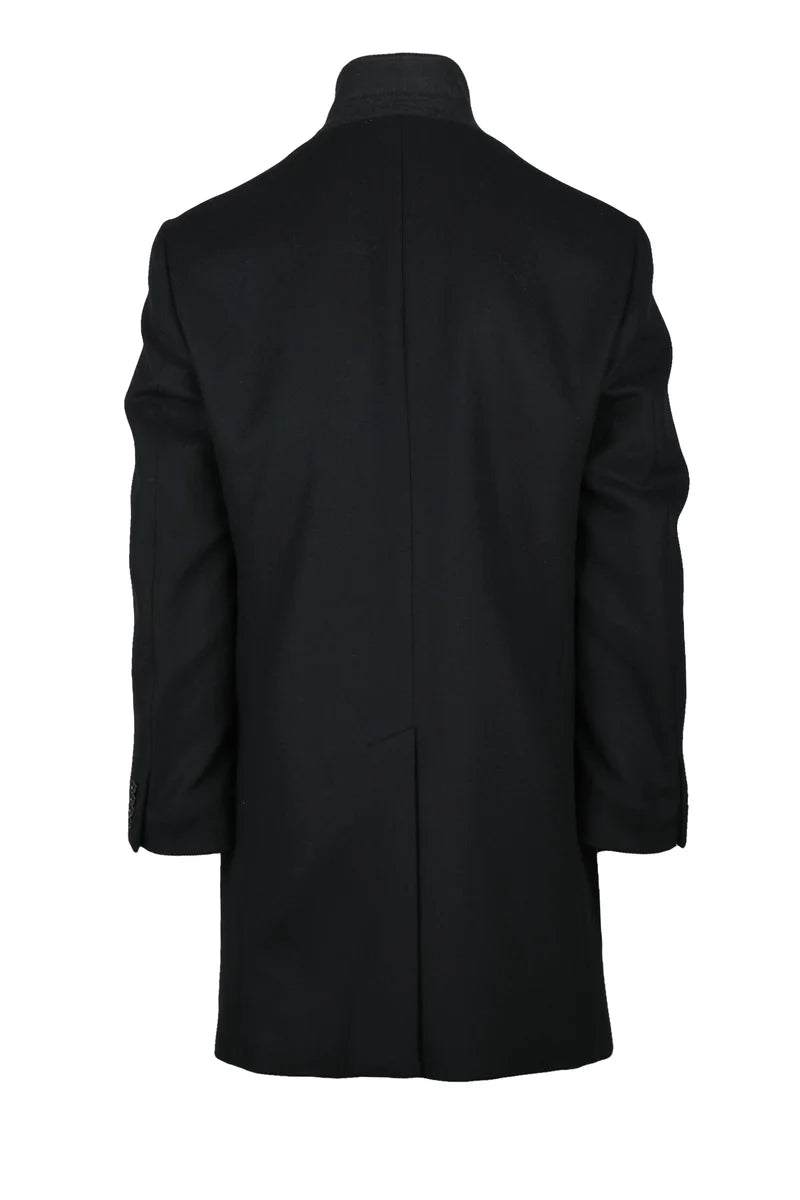 Coat Wool Polyamide - Black