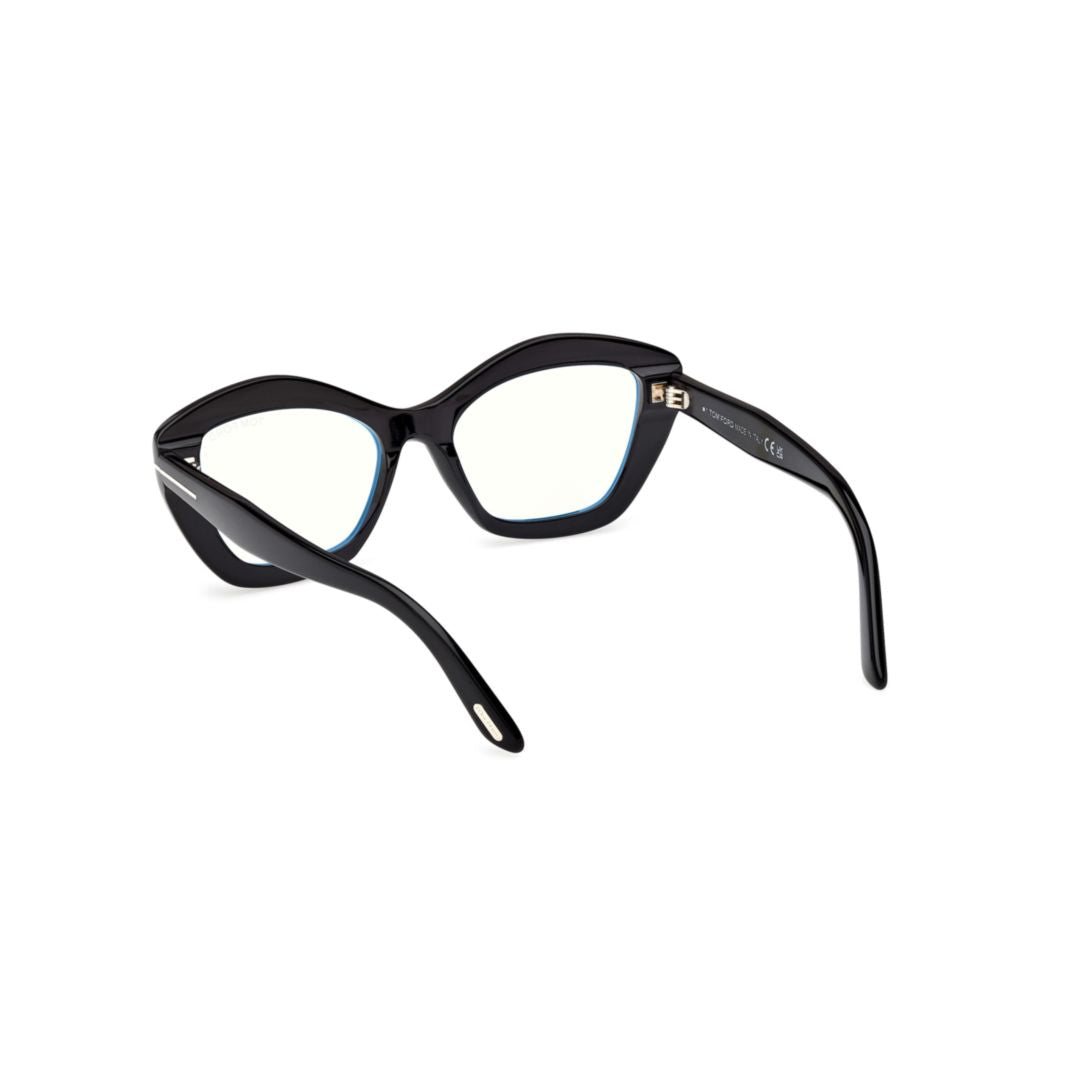Ft6044-B Oversized Cat-Eye Sunglasses