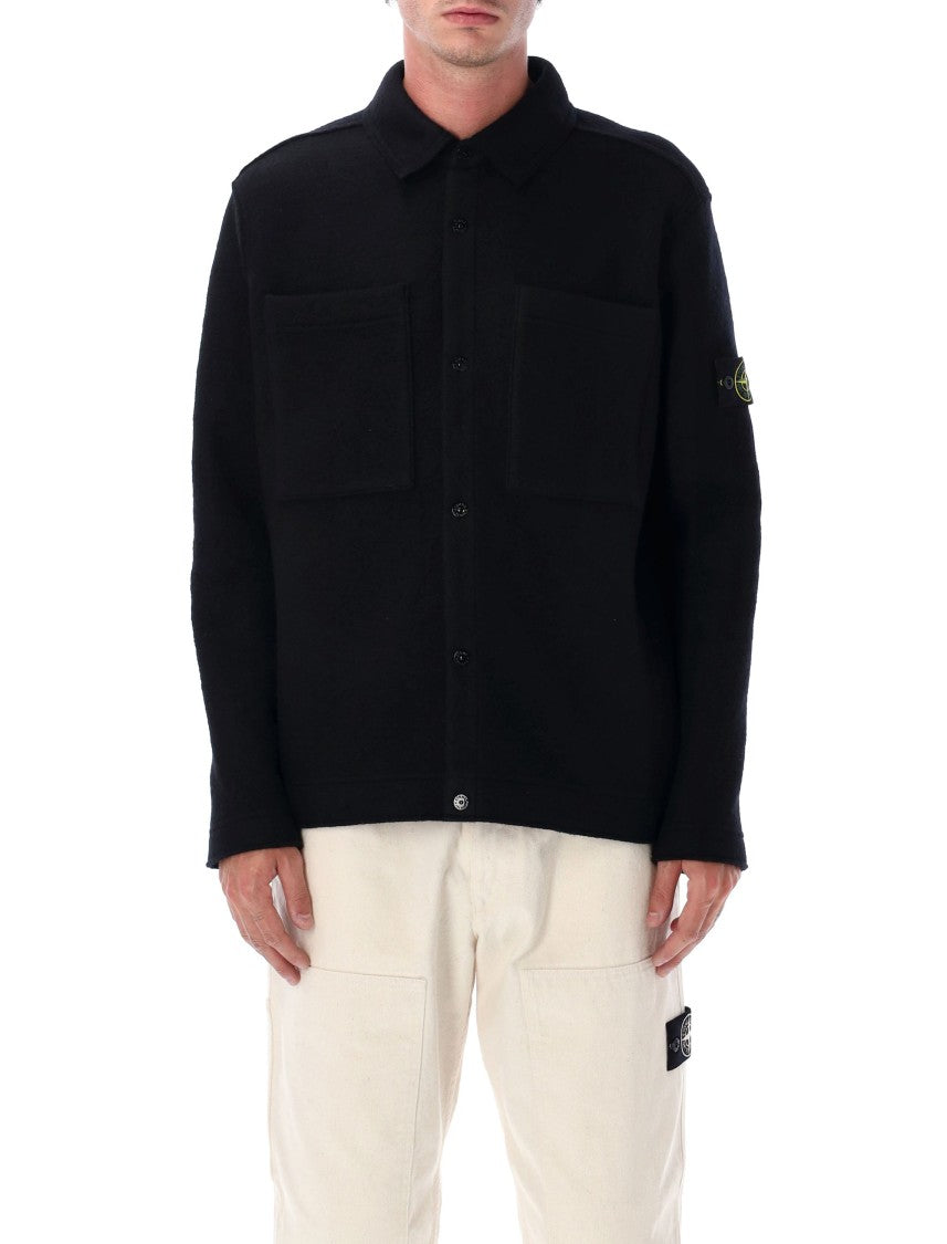 Felted Wool Overshirt