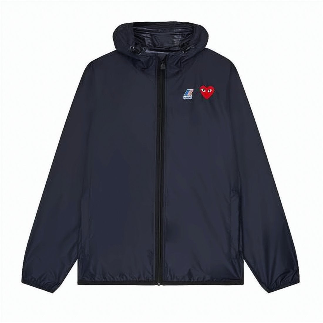 Lightweight Hooded Jacket with Distinctive Heart Logo