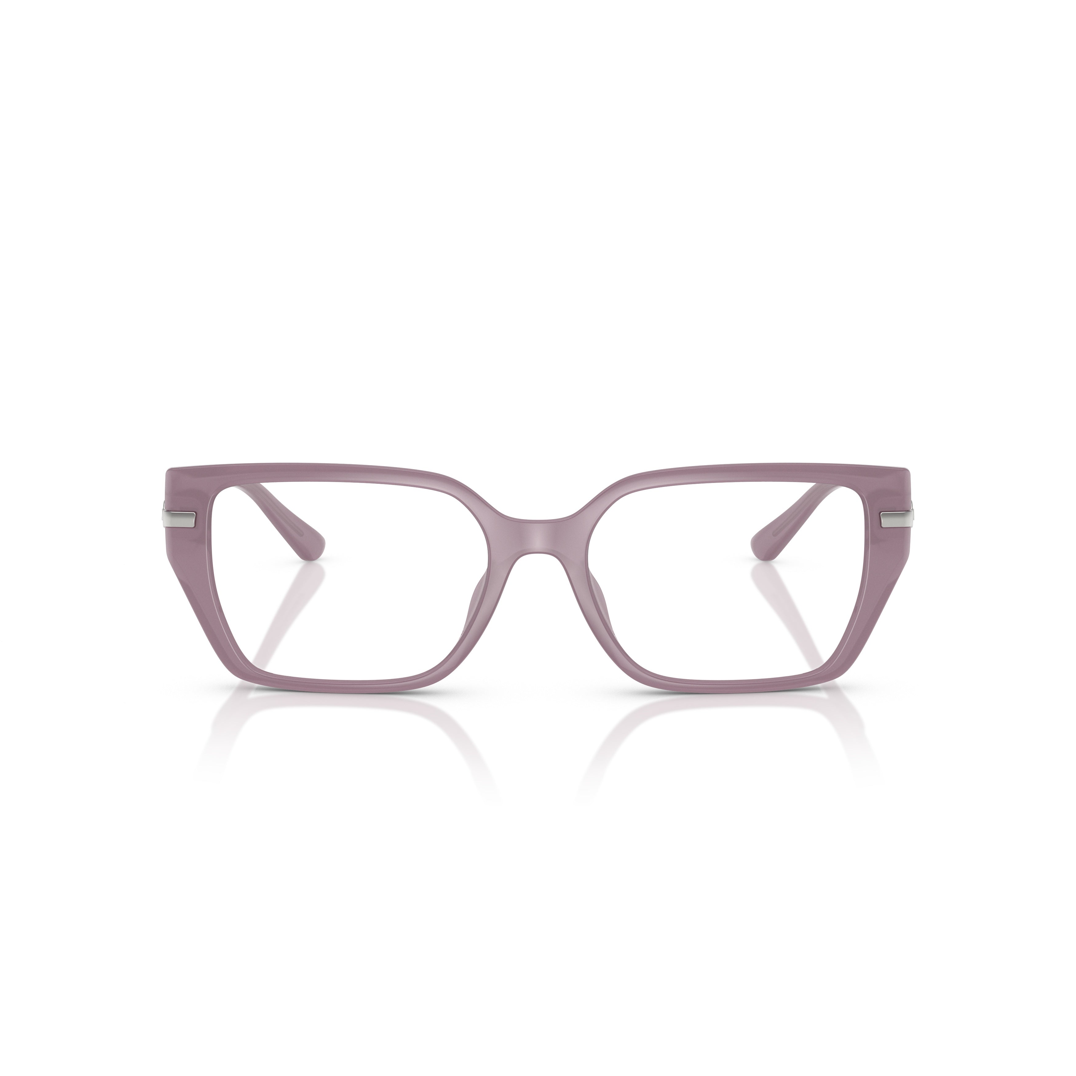 0mk4134u Oversized Square Frame Eyeglasses with Matte Finish