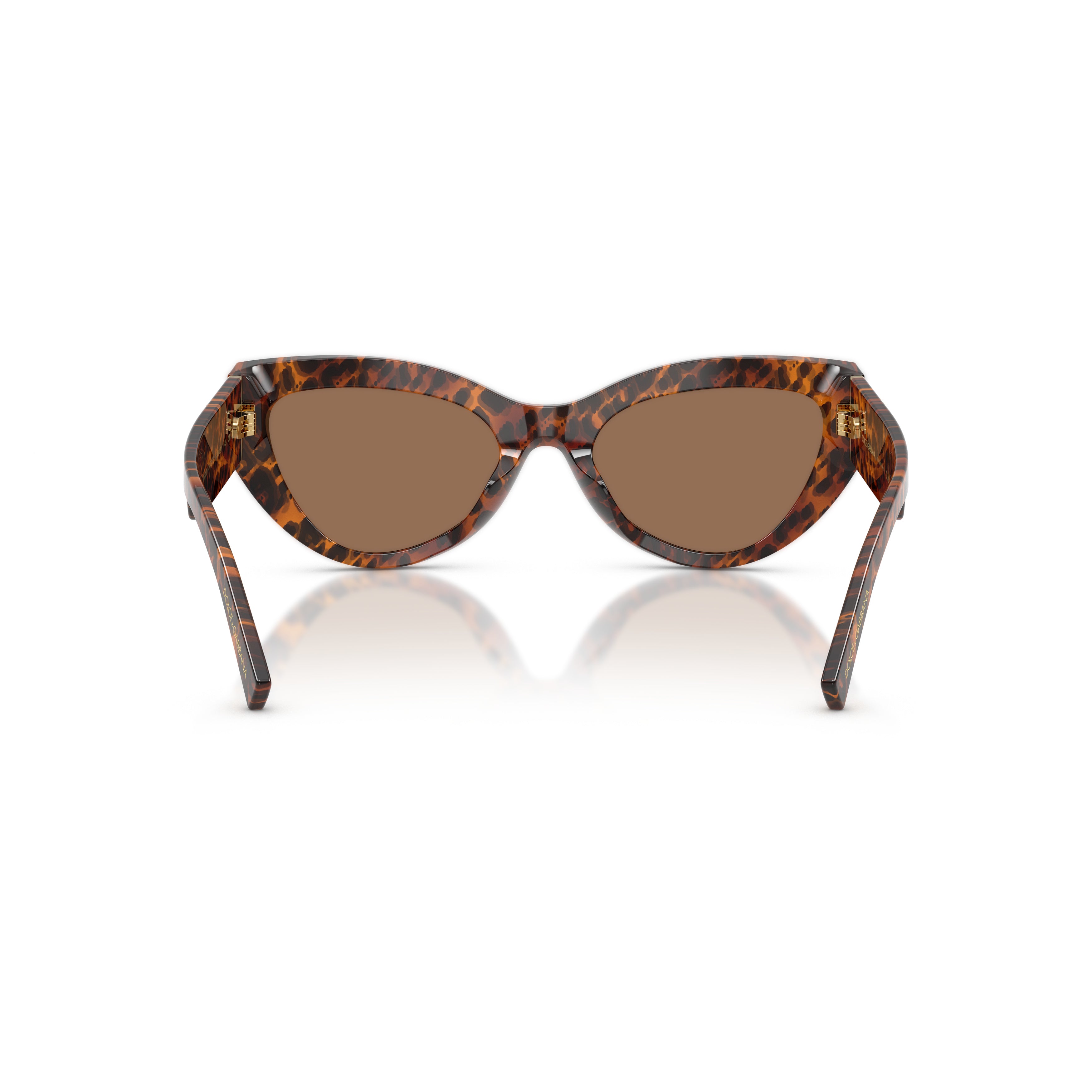 Bold Cat-Eye Sunglasses with Tortoiseshell Acetate Frame