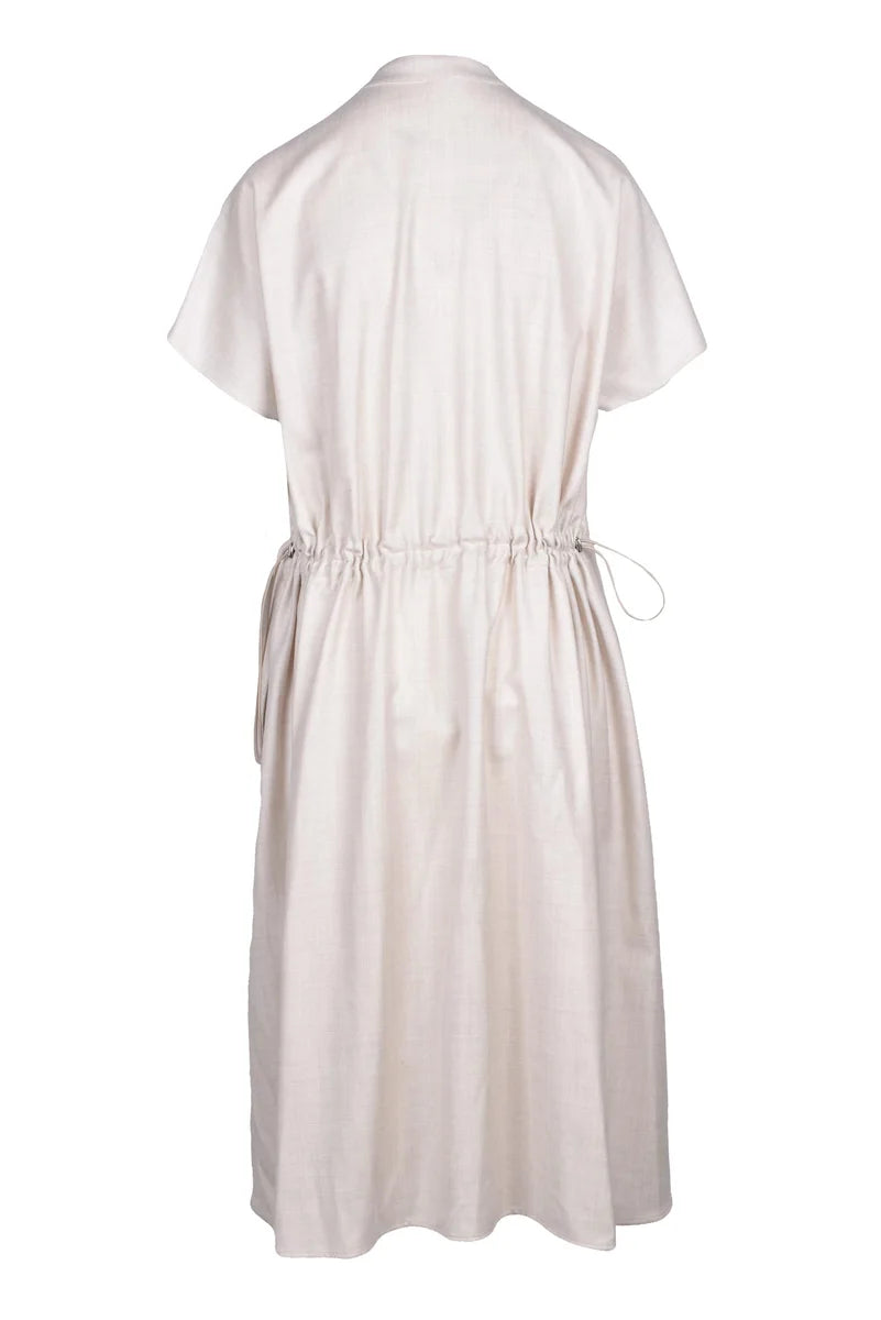 Chemise Dress - White