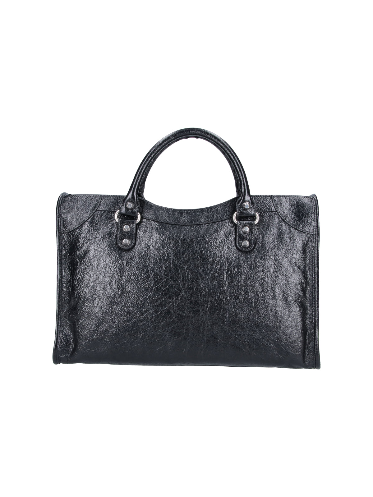 Black Medium Le City Lamb Bag