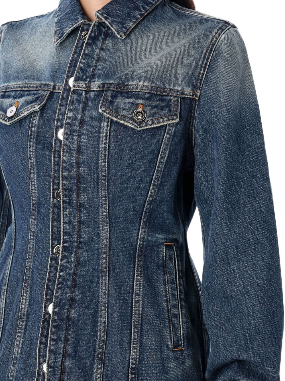 Faded Blue Denim Jacket