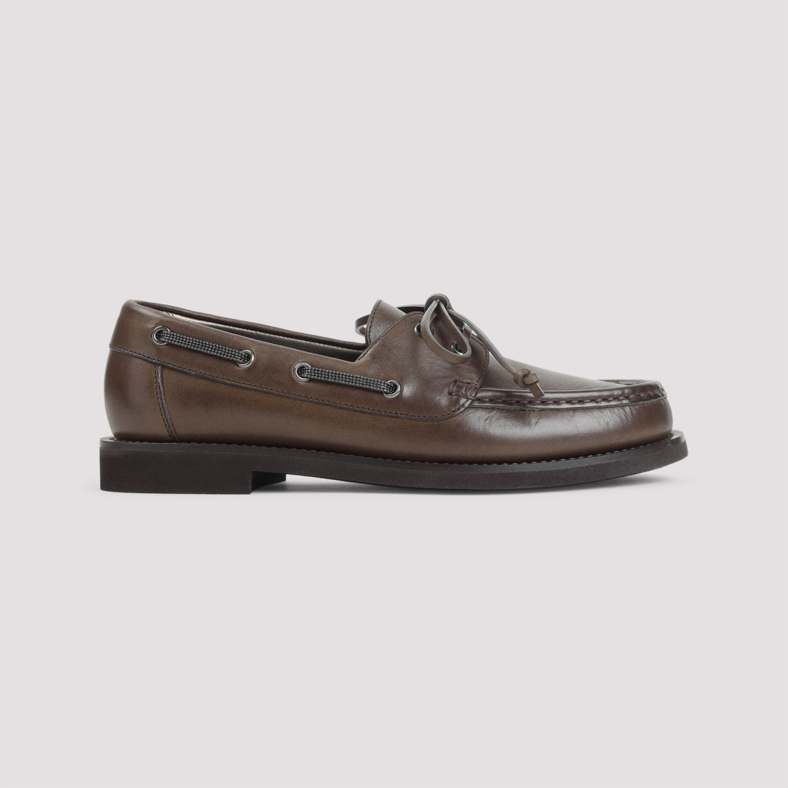Brown Leather Loafers