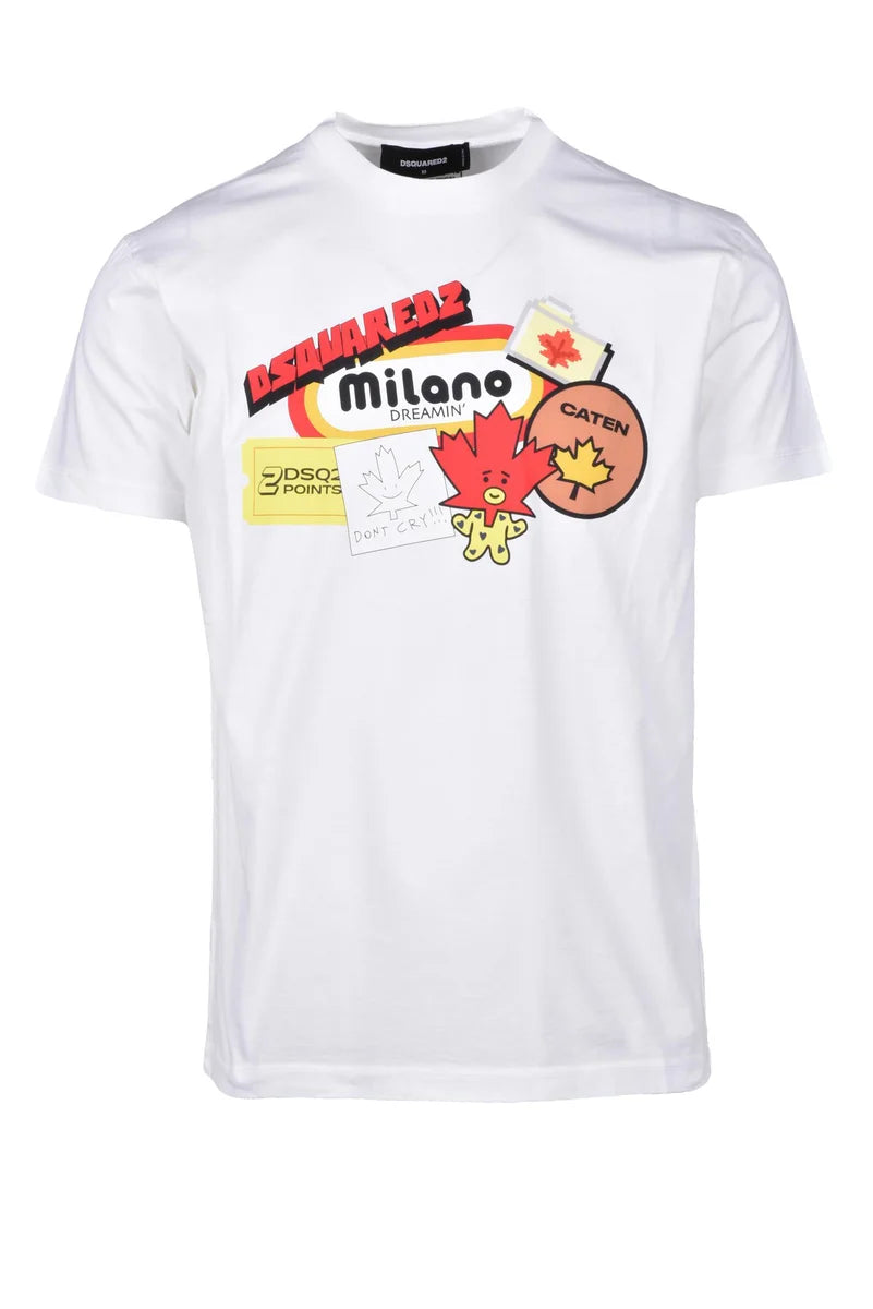 Cotton T-shirt - White
