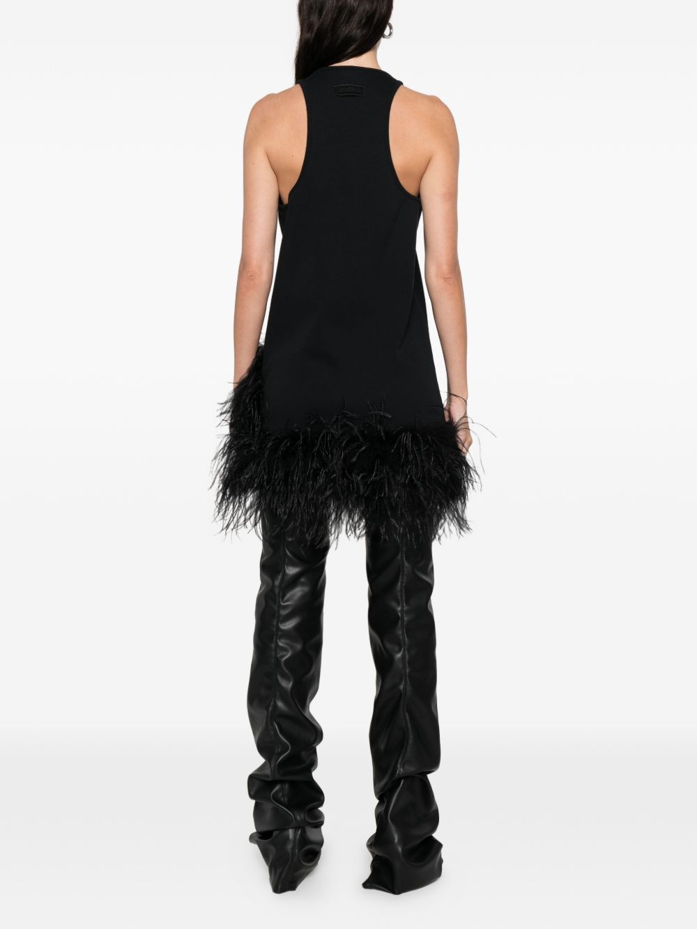 Sleeveless Black Mini Dress
