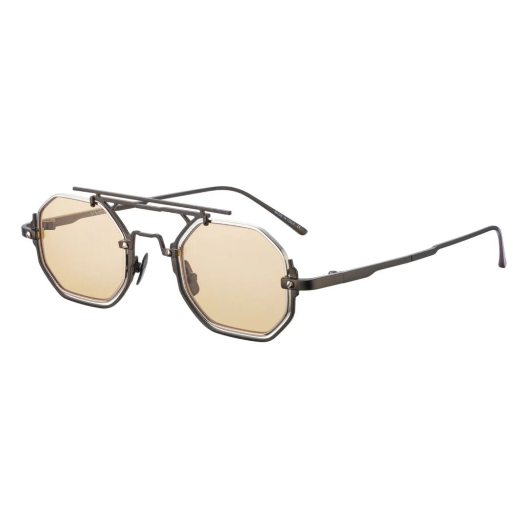 Gizy Gz-2 Geometric Octagonal Frame Sunglasses
